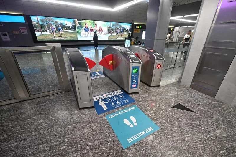 Facial recognition fare payment trial at Punggol Coast MRT station for selected public officers
