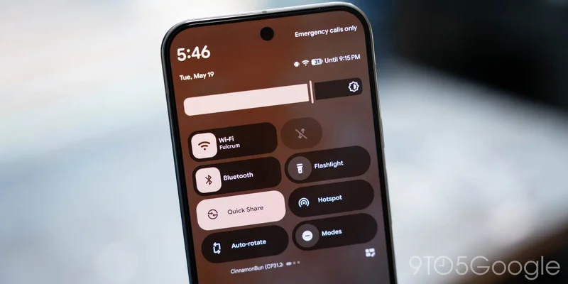 Android Canary 2608 lets you customize Quick Settings layout on Pixel