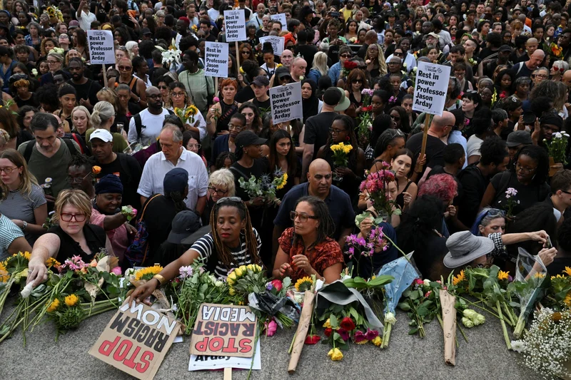 Thousands gather in London to mourn Black academic Jason Arday