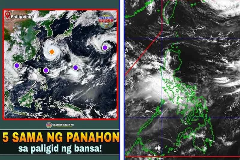 Fact check: Claim of five weather systems within, around PAR is misleading