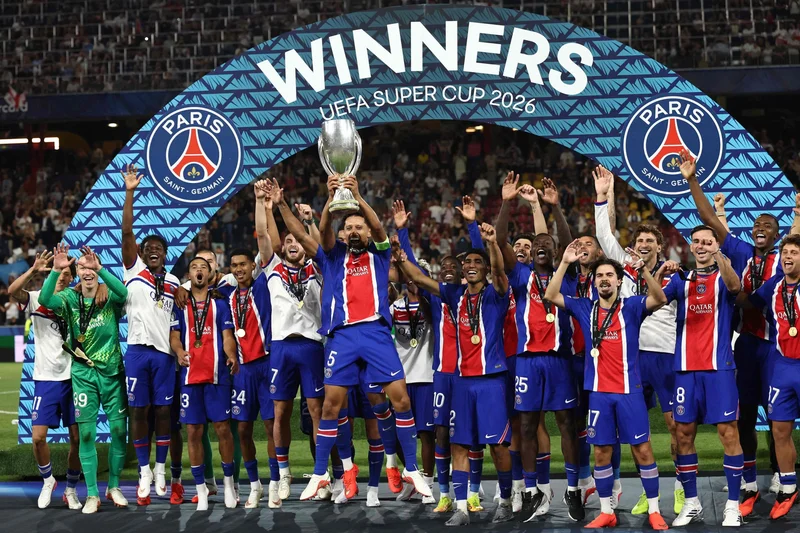 PSG stand tall to edge Aston Villa, retain UEFA Super Cup