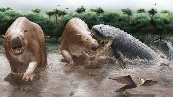 Massive Prehistoric Crocodylians Took a Brutal Approach to Hunting