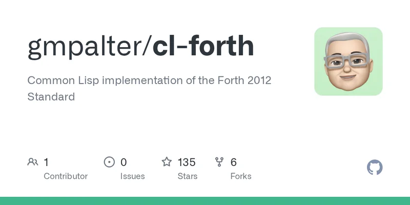 cl-forth: Forth 2012 Standard in CL
