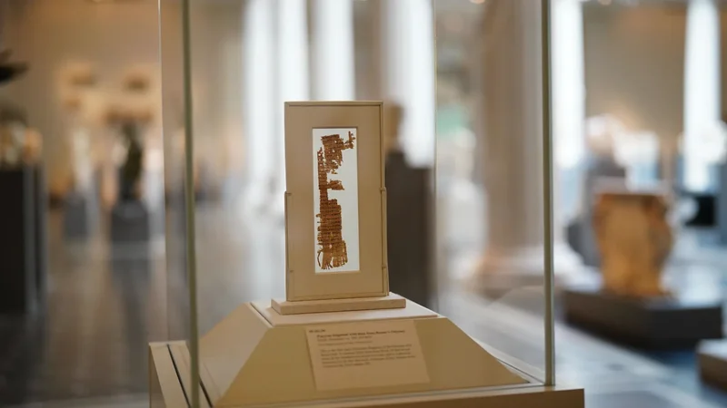 Oldest known ‘Odyssey’ fragment on display in New York City
