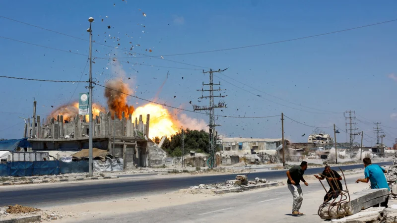 Israeli drone strike north of Khan Younis wounds six