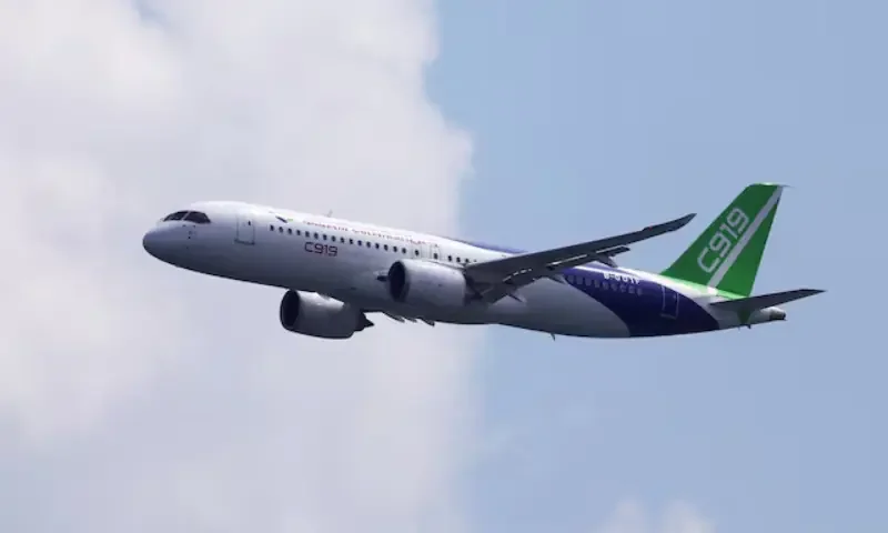 China’s homegrown narrow-body jetliner completes second-ever international commercial flight