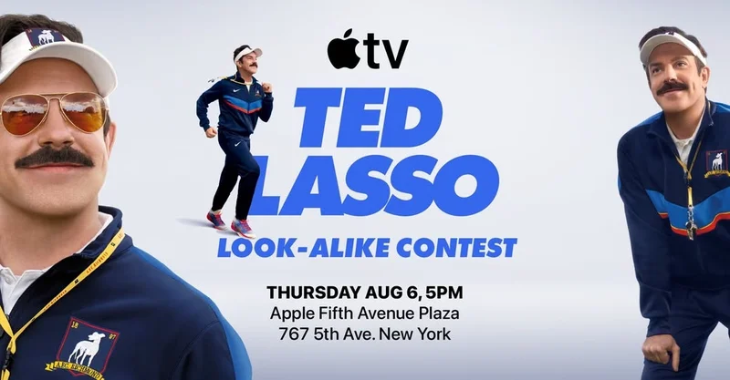 Apple Will Judge Your Mustache Authenticity at Its Ted Lasso Look-Alike Contest