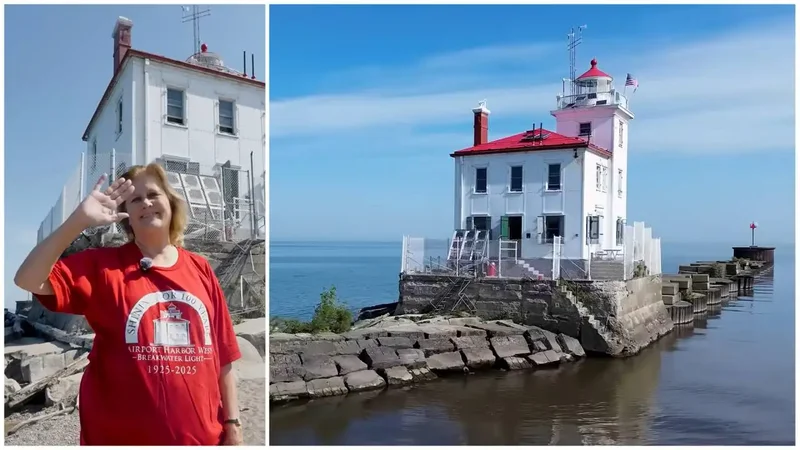 Ohio woman bought abandoned lighthouse for $71,010, spent $300,000 restoring it