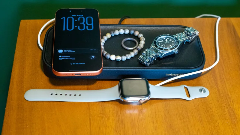 This tiny new charging pad is perfect for my nightstand