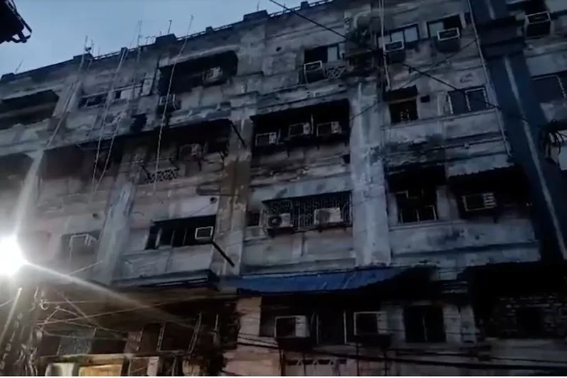 Child among nine foreign nationals killed in Indian city as fire burns down hotel