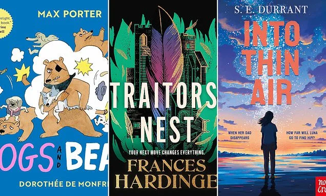 Max Porter's first foray into children's fiction...kids books out now: DOGS AND BEARS by Max Porter, INTO THIN AIR by S. E. Durrant, TRAITORS' NEST by Frances Hardinge