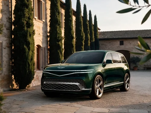 Genesis debuts GV90 flagship electric SUV with 500-km range
