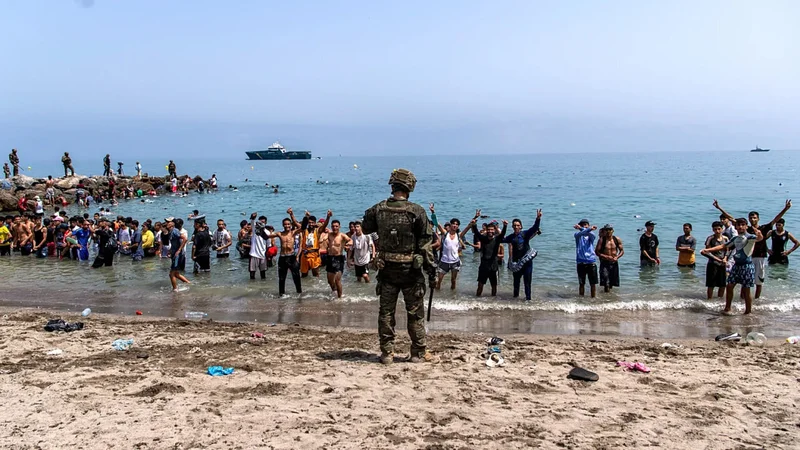 Spain's PM blames traffickers for massive migrant influx