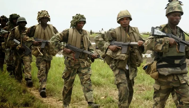 Nigerian troops uncover shallow grave, exhume remains of late community leader
