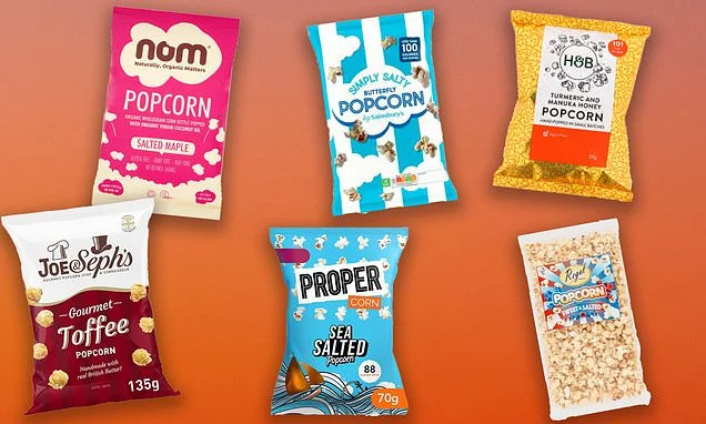 Is it time to bin crisps and go potty for posh popcorn? It's the 'healthy' snack everyone from school mums to middle-class office workers are enjoying. But experts warn they're not all equal and some are WORSE than potato snacks
