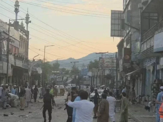 Several injured in blast near Kabal police station in Swat: police