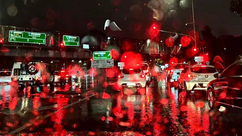 Drivers stranded in deluge as potholes wreak road chaos