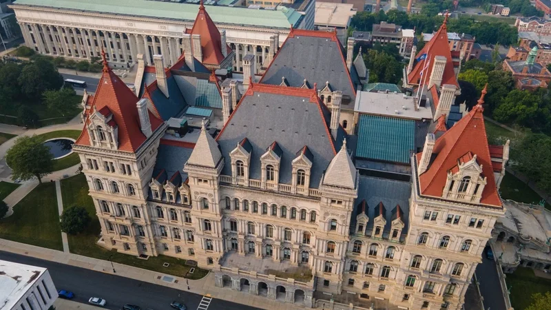 US charges woman with Isis-inspired plot to blow up New York State Capitol