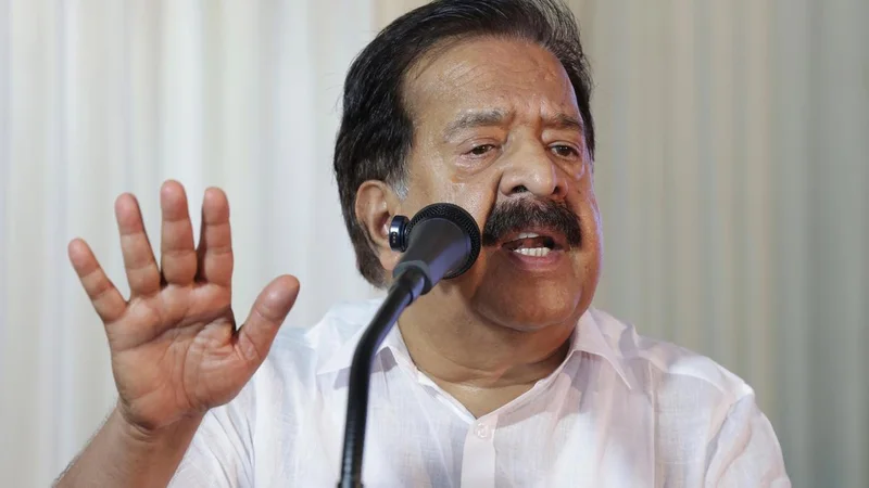 Congress fighting nationwide to protect Constitution, says Ramesh Chennithala