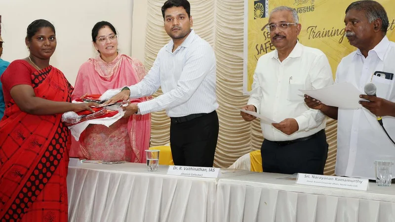 Training programme for street vendors to ensure safe and hygienic food, healthy society under way in Theni