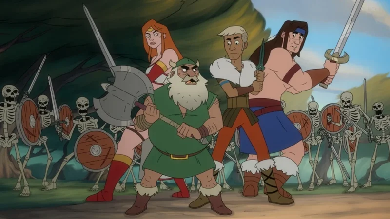 Fans Dismayed Golden Axe Animated Streaming Series Resembles Every Animated Streaming Series