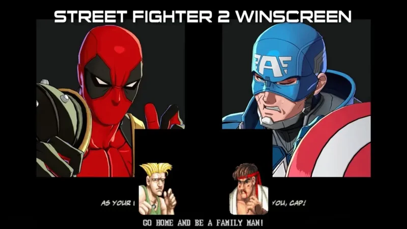 Deadpool’s Marvel Tōkon Kit Is Packed With Fighting Game References From Street Fighter And More