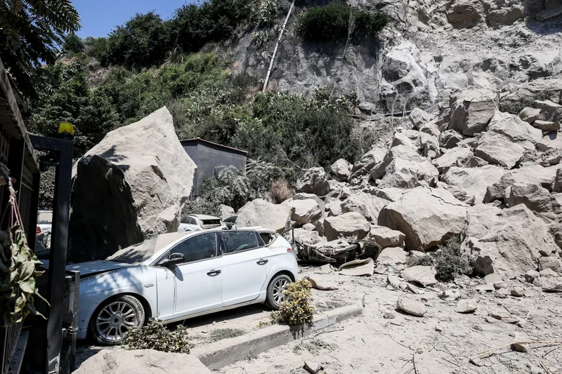 Dozens injured after 4.7 earthquake jolts Naples and triggers landslides