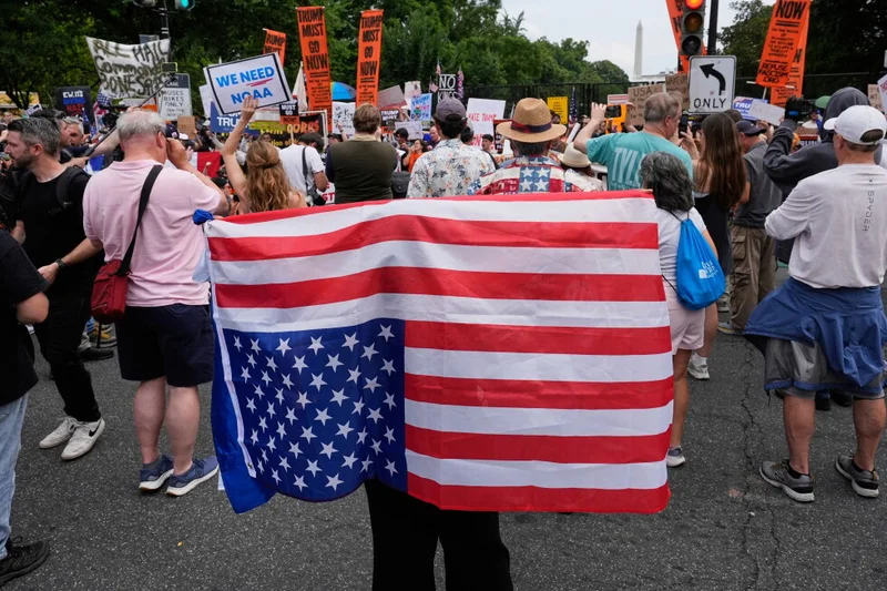 Americans’ pride in US history and democracy drops, and fewer are proud to be American, polls find