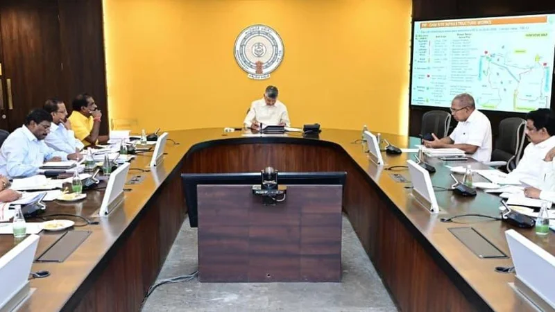 Use water resources as per plan, prioritise drinking water needs, Naidu tells officials