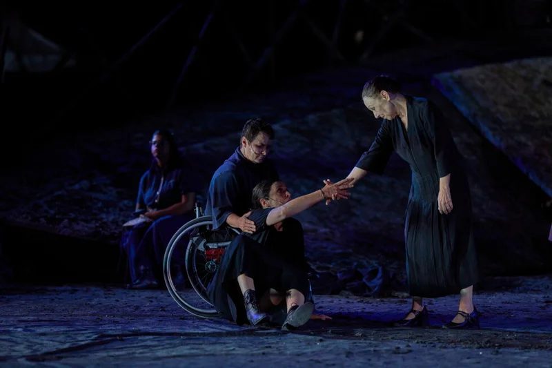 As the world rediscovers ‘The Odyssey,’ disabled actors in Greece explore the pain of war