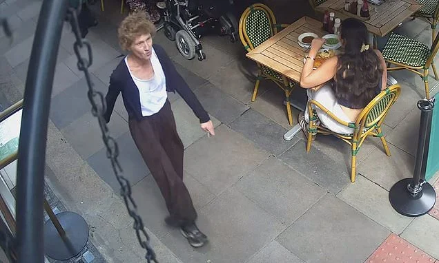 New CCTV shows 'Covent Garden attacker' walking away after 'stabbing men with scissors' seeing four rushed to hospital - before being arrested