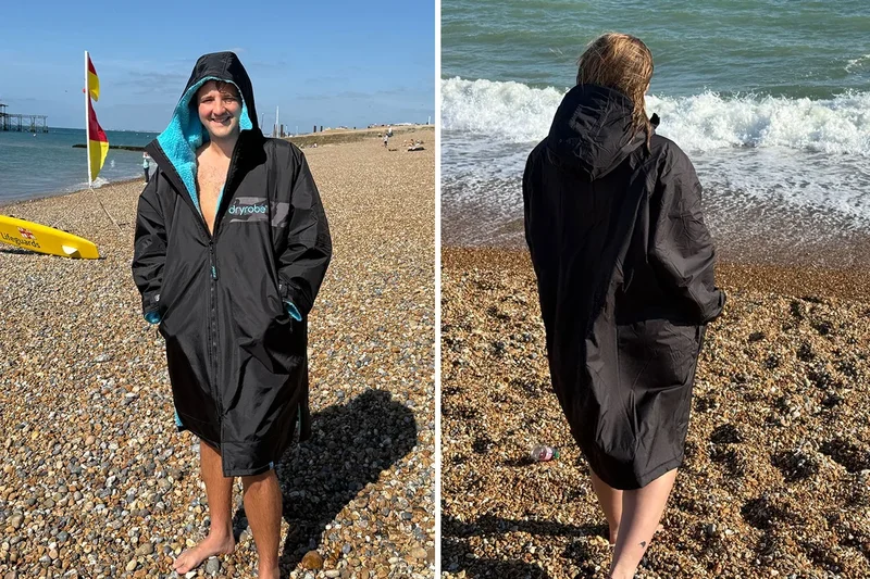 7 best changing robes to warm up after a swim, tested  by an open water expert
