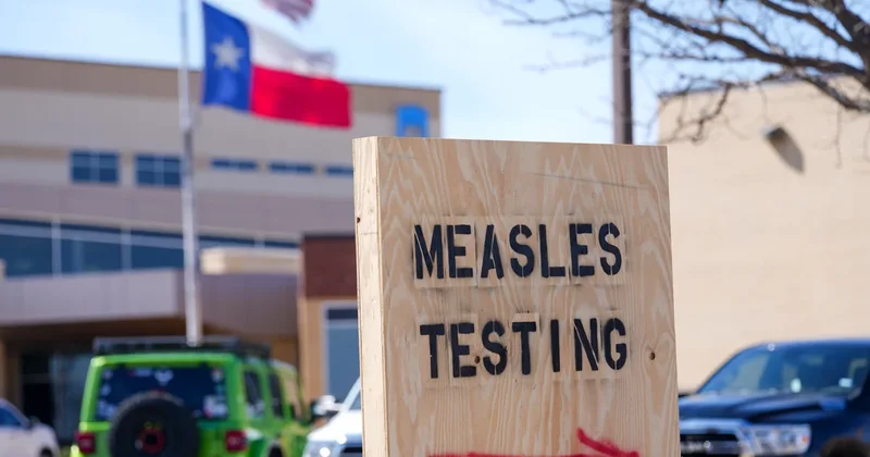 Maps and charts show record number of measles cases in U.S. this year