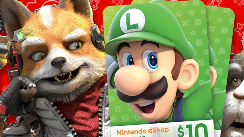 Save 15% on Nintendo eShop Gift Cards at Amazon Today