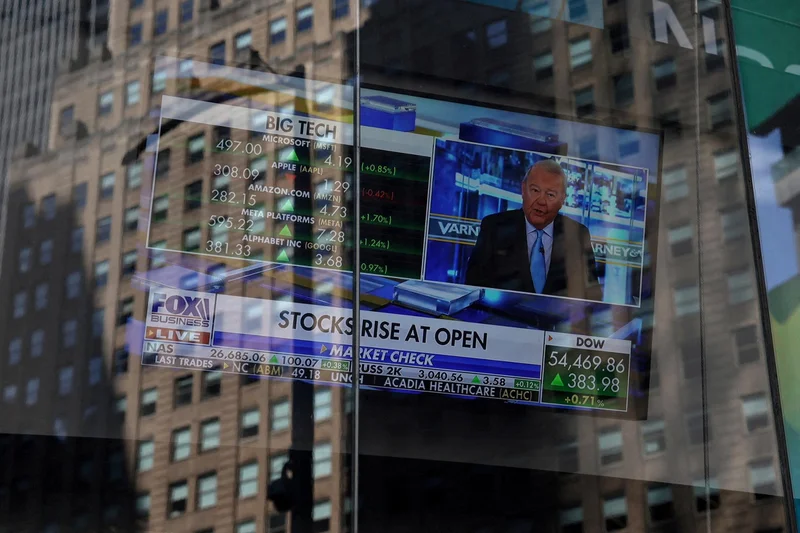 Wall Street holds near its record following latest weak update on US economy