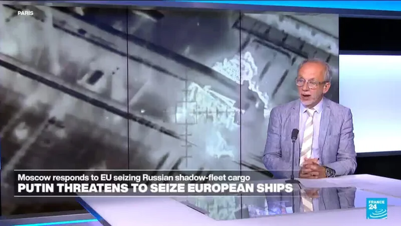 Putin threatens to seize European ships