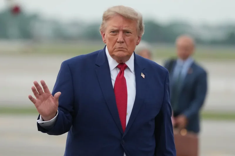 Democrats demand answers over 321-diamond ring gifted to Trump