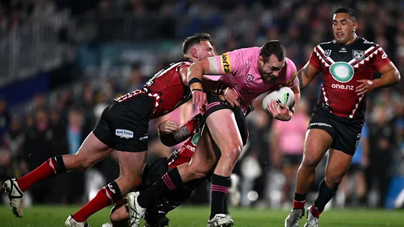 ‘Doesn’t look great’: Fears Penrith co-captain Isaah Yeo’s season could be over