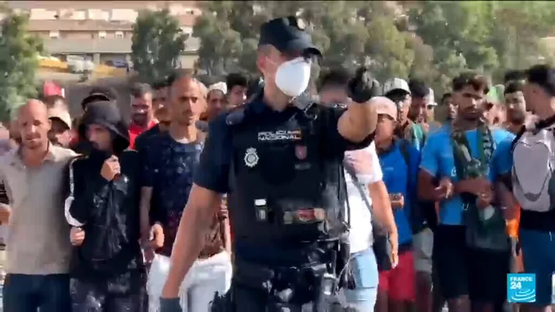 Hundreds of migrants relocated to temporary shelters following Ceuta border crisis