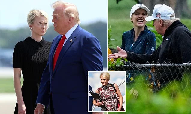 Trump's blonde aide's Scottish 'love letters' exposed... as her disturbing 'starvation' confession resurfaces after screaming match with staffers