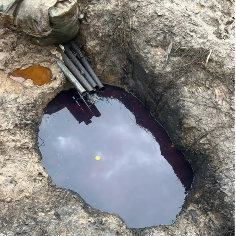 Nigerian Navy destroys three illegal refining sites, recover 85,000 litres diesel in Rivers