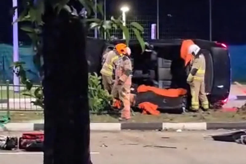 Man dies following traffic accident in Hougang