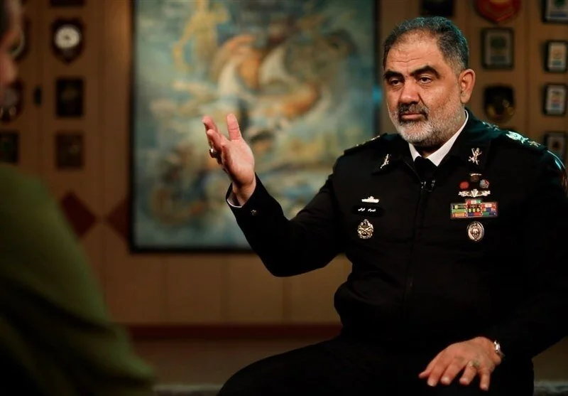 Iranian Navy commander rejects claims of naval destruction, citing continued presence in Gulf of Om