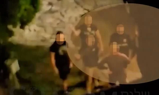 Moment Nazi skinheads surround Bulgarian hotel housing Jewish teenagers, chant 'Sieg Heil' and yell threats in latest evidence of Europe's growing anti-Semitism