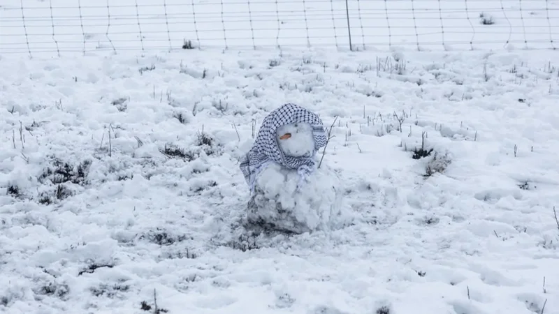 Late snow blankets parts of southern Africa as winter nears its end
