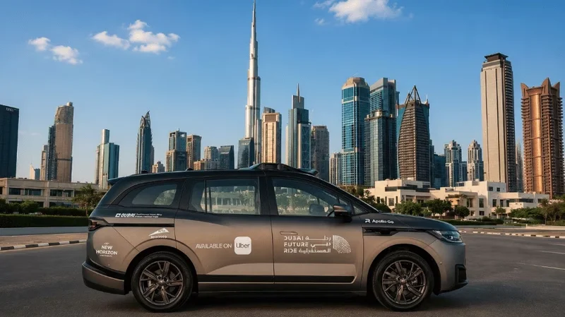 Baidu’s Apollo Go is now on Uber in Dubai, with no safety driver