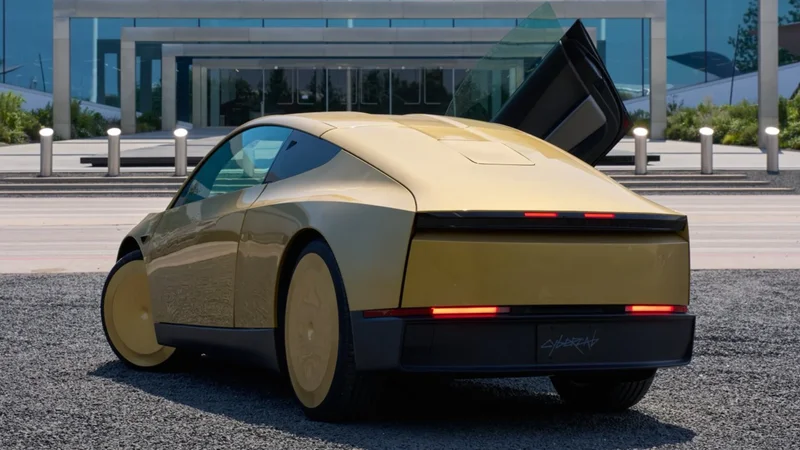 Tesla shows first Cybercab with built-in Starlink. Elon Musk explains why it needs one.