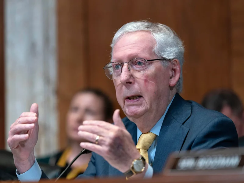 US Senator McConnell says he’s been discharged from rehabilitation centre