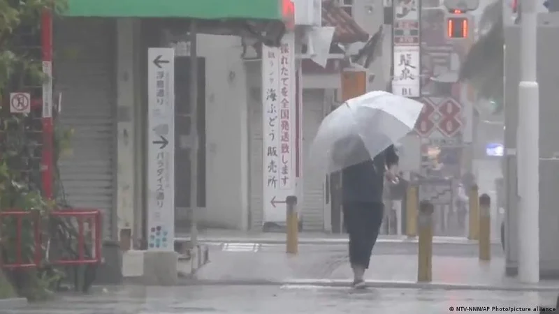 Typhoon Dolphin hits Japan as China braces for coming storm