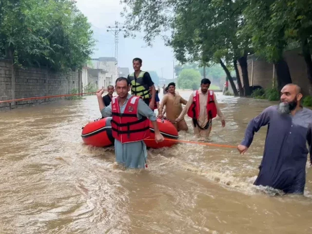 Two killed, more than 300 evacuated as PMD warns of more rain, urban flooding across K-P